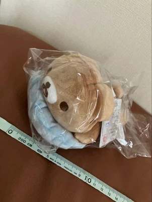 San-X Rilakkuma Chairoikoguma Mochi Mochi Peluche Coccole 80 cm Suku Suku - Immagine 1 di 2