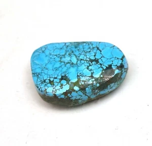 Natural Blue Bisbee Turquoise Cabochon 15.85 Ct Loose Gemstone - Picture 1 of 5