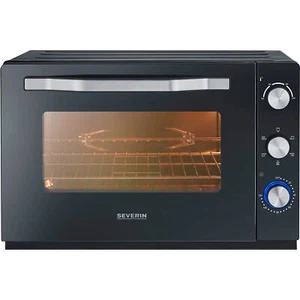 Severin Back- & Toastofen XXL TO 2073, Mini-Backofen, schwarz - Bild 1 von 9