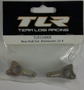 Team Losi Racing TLR334008 Rear Hub Set, Aluminum: 22-4     New    Free Shipping - Picture 1 of 2