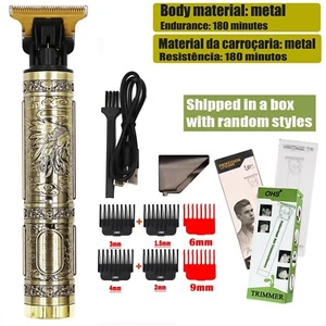 Profi Haarschneidemaschine Trimmer Schneiden Bart Akku Friseur Rasiermaschine - Bild 1 von 43