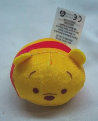 Walt Disney TSUM TSUM WINNIE THE POOH BEAR 2" Plush STUFFED ANIMAL Toy - Image 1 of 4