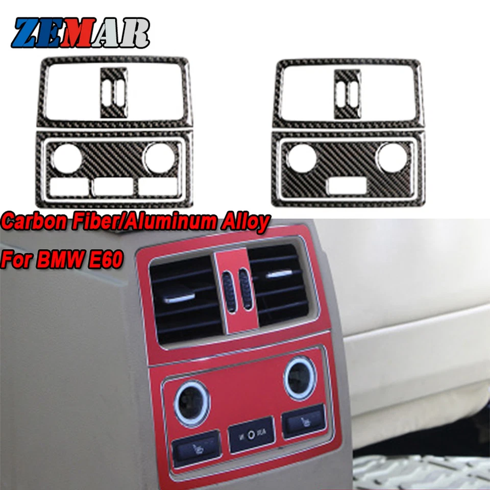 Аксессуары для отделки рамы задней вентиляционной решетки выпускного отверстия для BMW 5 серии E60 E61 04-10 - Изображение 1 из 4