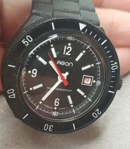 Reloj Agon Para Hombre Fecha Buzo 10099 De Colección Sin Probar Podría Necesitar Un Nuevo Cubo de Batería 4 - Imagen 1 de 3