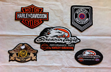 5 patchs moto Harley Davidson Screamin Eagle pièces de vélo propriétaires PORC NHRA