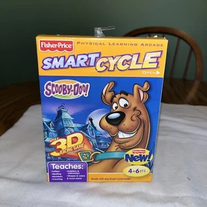 New Fisher Price SMART CYCLE 3D Software Scooby Doo Learning Arcade 4-6 Yrs - Picture 1 of 9