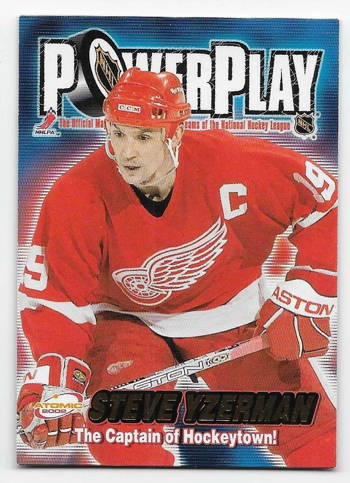 01/02 ATOMIC POWER PLAY Hockey (#1-36) U-Pick From List - Image 1 of 1