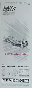 MARSCHWERBUNG KERZE SCHEINWERFER RENNEN 9 MAL WELTMEISTER VON 1965 AD - Bild 1 von 1