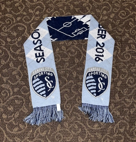 Sporting Kansas City Season Ticket Holder Scarf 2016 Multicolor Ruffneck Cover