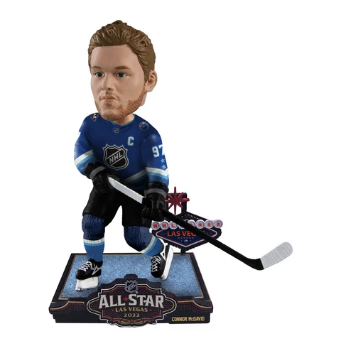 Connor McDavid Edmonton Oilers 2022 NHL All-Star Game Bobblehead NHL Hockey Cover