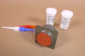 Circular MIL Spec Connector 56P Sz25 Wall Mount Receptacle Socket MS27656T25B4SB - Picture 1 of 7