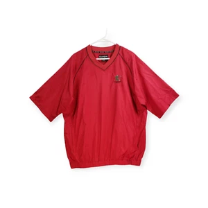 FootJoy x Lansbrook Golf Club Pullover Men's V-Neck Short Sleeve Size Large Red - Picture 1 of 15