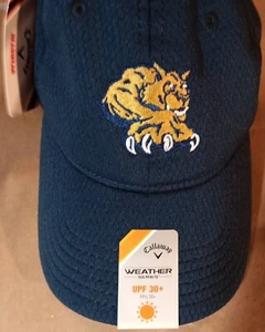 Callaway Golf Cats Clubs Adjustable Hat Blue Logo Embroidered NEW - Imagen 1 de 11