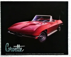  Corvette Ragtop Convertible  Poster  8x10 inches  NEW - Bild 1 von 1