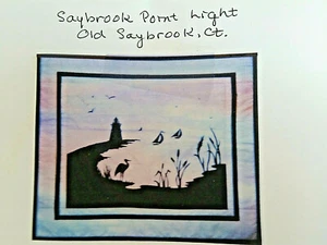 Quilta's Creations SAYBROOK POINT LIGHT 40x20" patrón de edredón Barbara Barber  - Imagen 1 de 5