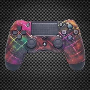 Controlador oficial de PS4 V2 personalizado con temática Rainbow Stars - Imagen 1 de 4
