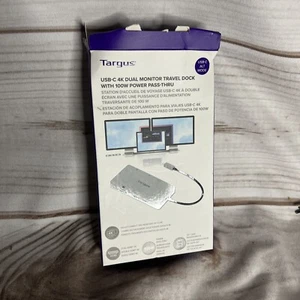 Targus - USB-C Dual HDMI 4K Docking Station with 100W PD Pass-Thru ( DOCK423A ) - Picture 1 of 7