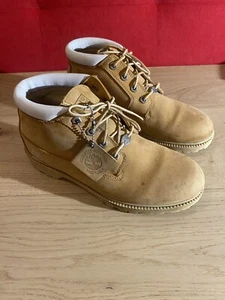 Timberland Waterproof Womens Nellie Wheat Boots Size 10M Genuine Leather Work - Picture 1 of 24