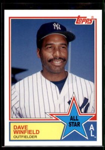 2013 Topps Archives 1983 All-Stars Dave Winfield  #83-DW New York Yankees