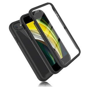 Full Body Phone Case+ Built-In Screen Protector For iPhone 7/8/SE 2020/SE 3 2022 - Picture 1 of 12
