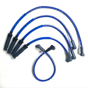 4Runner 2.4L 20R 22R 84-92 High Performance 10mm Blue Spark Plug Wire Set 28103B - Picture 1 of 2