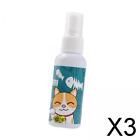 3X spray na kocimiętkę praktyczny 50ml spray na sutki dla kota do łóżeczka dla kota drapak