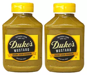 Duke's Mustard Brown Sugar Bourbon 2 Pack - Picture 1 of 2