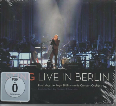 Sting Live in Berlin Feat. Royal Philharmonic Concert Orchestra CD & DVD NEU - Bild 1 von 2