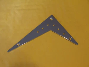 FLYING V STRING THROUGH TAIL SE ADAPTA A ALGUNAS GUITARRAS JACKSON RANDY RHOADS - CHROME - Imagen 1 de 4
