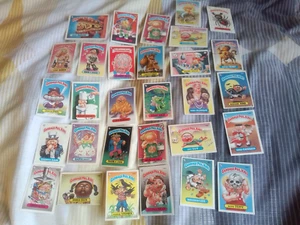 30 vintage very collectable 1986 garbage pail kids pretty rare different cards - Picture 1 of 9