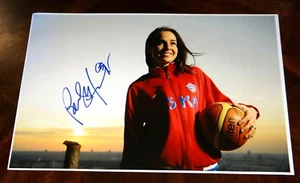 BECKY HAMMON SAN ANTONIO SPURS SIGNED 12X18 PHOTO NBA STARS WNBA !!! - Bild 1 von 1
