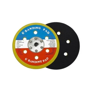 Disco ricambio per levigatrice aria 6" platorello 150 mm lucidatrice kit 2 pezzi - Foto 1 di 5