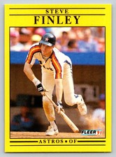 1991 Fleer Update #U-88 Steve Finley