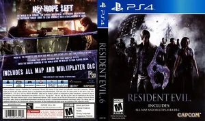 Resident Evil 6 PS4 Box Art Case Insert Cover Only - Picture 1 of 1