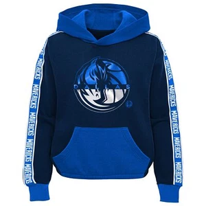 Outerstuff NBA Dallas Mavericks Girls Youth Taking Charge Pullover Hoodie - Picture 1 of 5