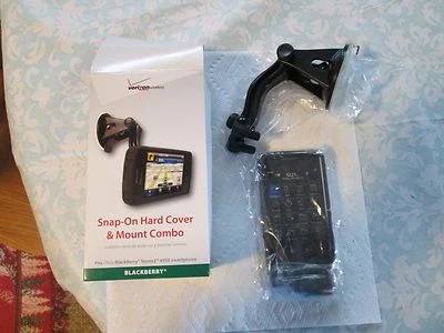 NEW Snap-On Hard Cover & Mount Combo - FITS BLACKBERRY STORM2 9550 - Image 1 of 4