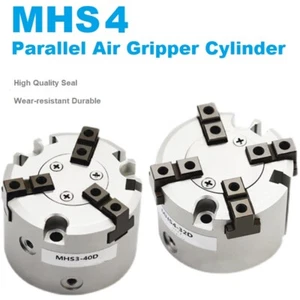 MHS4 Parallel Air Gripper4-Finger Pnuematic Cylinder MHS4-50D Chuck Claw 4-Claws - Picture 1 of 21
