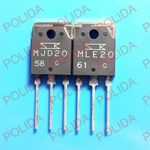 1 par de transistores de audio HUNDIDO A-3P MJD20/MLE20 MJD20-C/MLE20-C - Imagen 1 de 1
