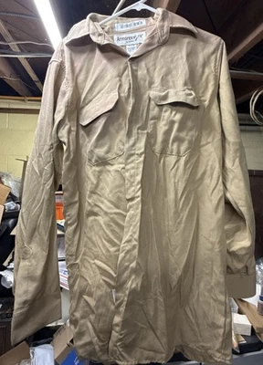 Camisa Armorex FR Para Hombre Mediana Tostada/Beige Manga Larga NUEVA Envío Gratuito Foto 1 de 3