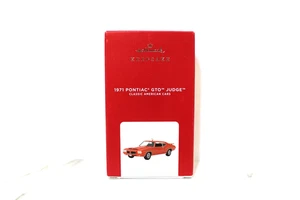 Ornamento Pontiac GTO JUDGE 1971 Hallmark Keepsake 2021 - Imagen 1 de 12