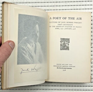 World War I A Poet Of The Air American Aviator's Letters 1st Ed. Hardcover 246pg - Bild 1 von 5