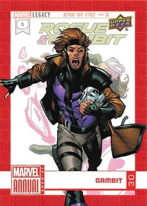 Upper Deck Marvel Annual #30 Gambito 2021 - Imagen 1 de 2