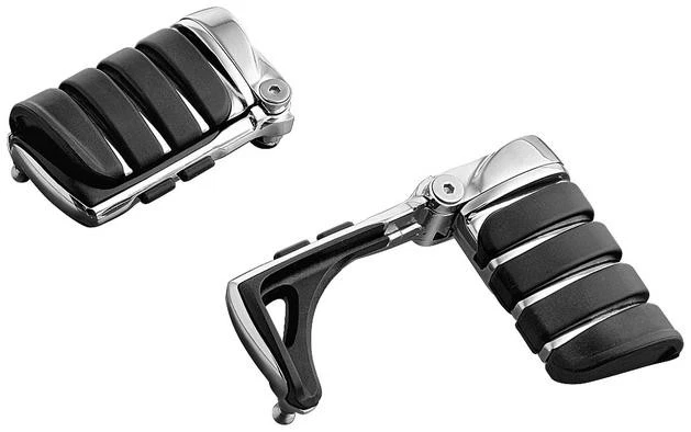 Clavijas Kuryakyn Switchblade cromadas #4446 para Yamaha/Honda/Kawasaki/Suzuki/Triumph Foto 1 de 1