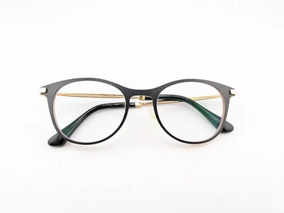 Solo monturas para gafas Jimmy Choo, JC208 003, 48-19-140, negras, hechas en Italia Foto 1 de 4