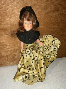 Vintage Schlafaugen Puppe Kunststoff geformt Arts Co New York - Bild 1 von 11