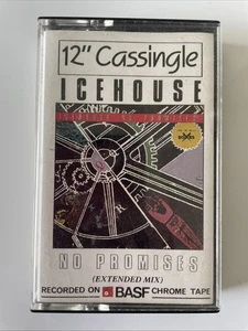 Rare ICEHOUSE - NO PROMISES 12" EXTENDED MIX Audio Cassette Tape Single - Picture 1 of 3