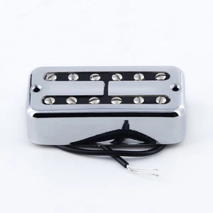 FLEOR Alnico 2 E-Gitarre Humbucker Hals Chrome Tonabnehmer für FT Style Gitarre - Bild 1 von 11
