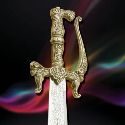 Cimitarra árabe oro Foto 1 de 2