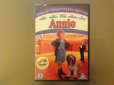 ANNIE DVD - ALBERT FINNEY / CAROL BURNETT - BRAND NEW AND SEALED - Image 1 of 2