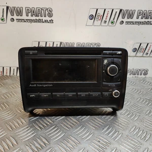AUDI TT NAVIGATION CAR STEREO HEAD UNIT 8J0035192K 2007-2012 NO CODE - Picture 1 of 8